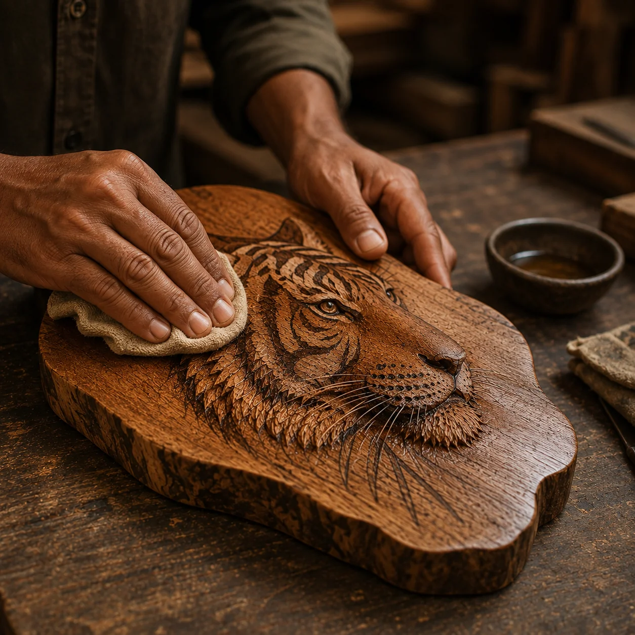 Workshop craft — Lost-wax casting & metalwork